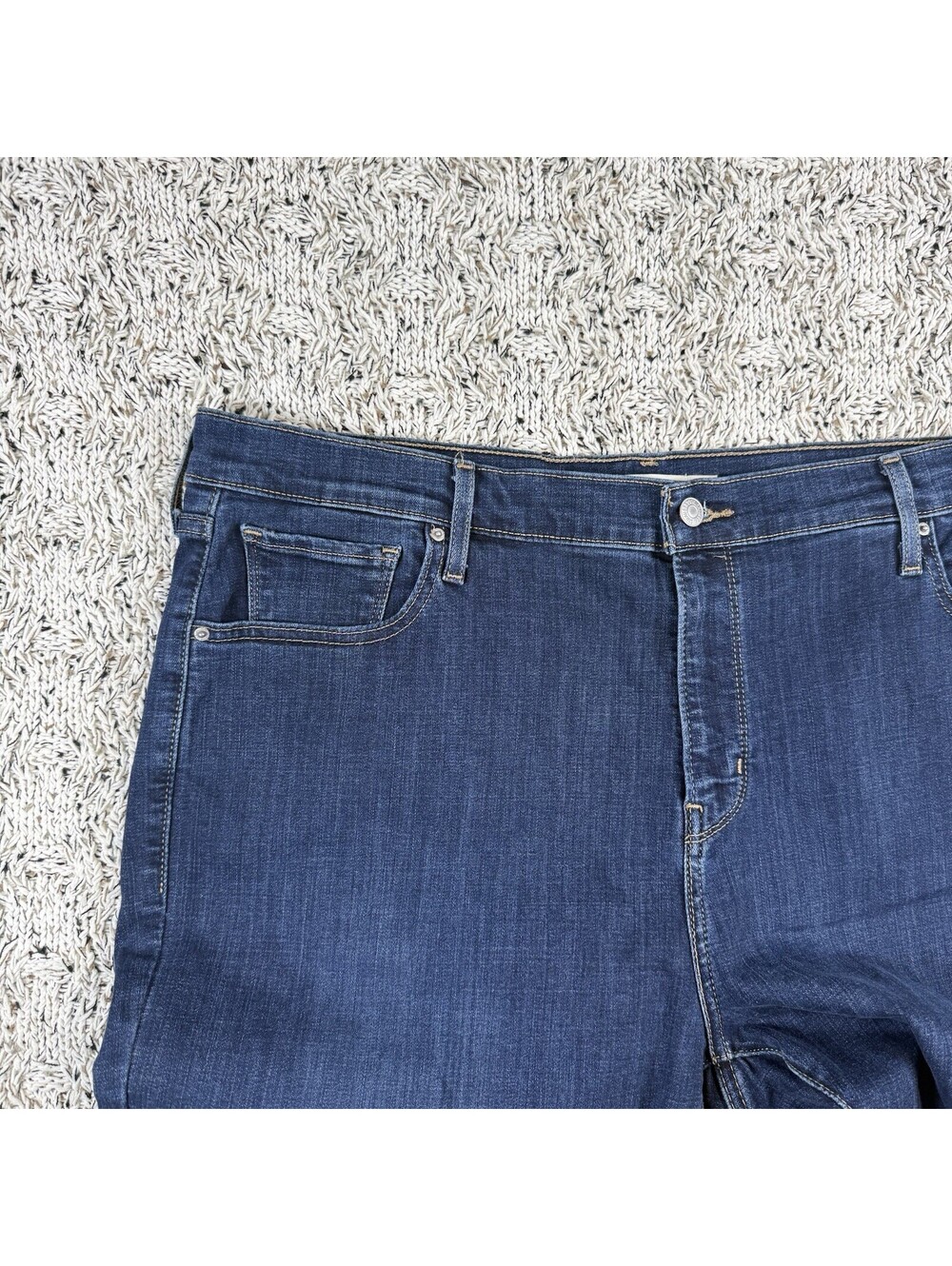 Levi's 721 High Rise Skinny Jeans - Blue - Womens size 20W -M- Used - Picture 6 of 9